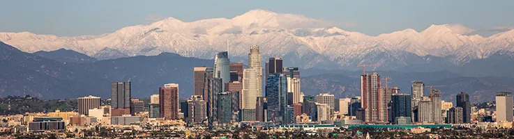 los angeles skyline