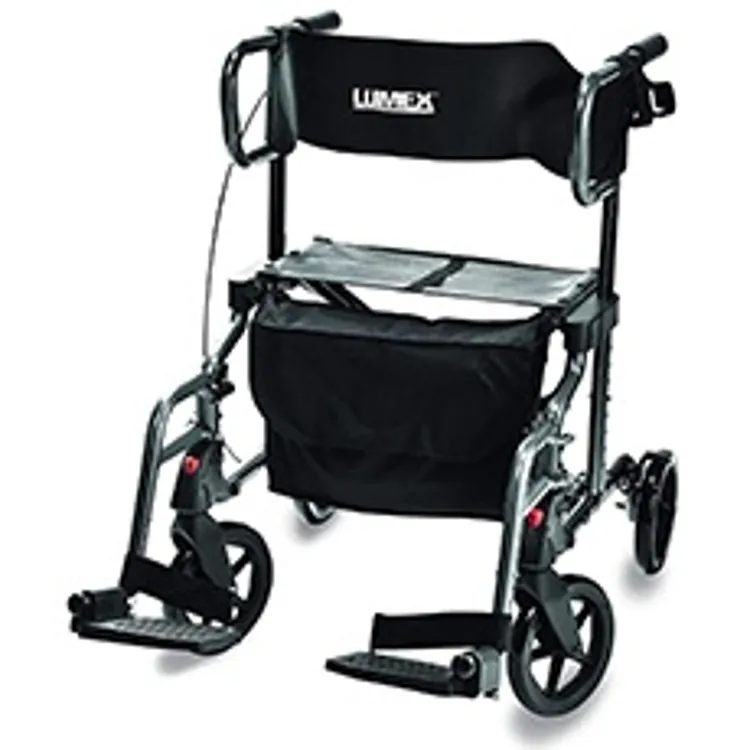 Lumex HybridLX Rollator & Transport Chair