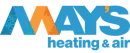 May's Heating & Air brand logo