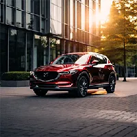 Mazda CX-5 on the road