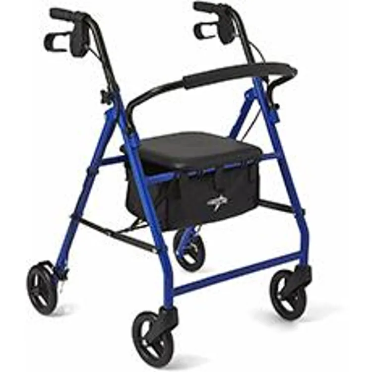 Medline Basic Steel Rollator