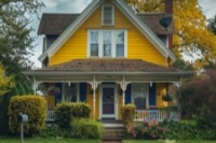 a two-storey house in Michigan