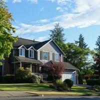 a two-storey house in Mississippi