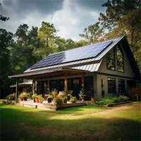 mississippi home with solar panels on the roof
