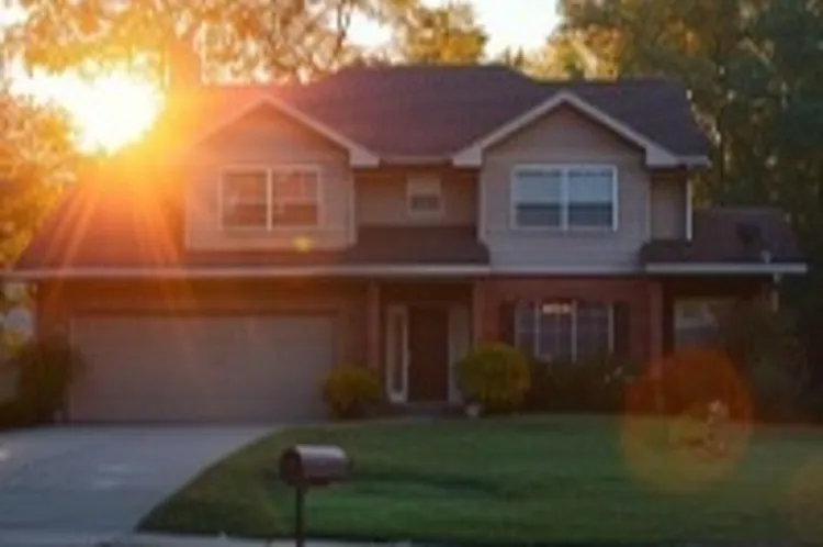 a two-storey house in Missouri