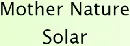 Mother Nature Solar logo
