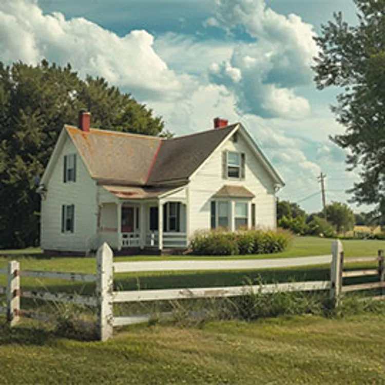 nebraska home on a farm