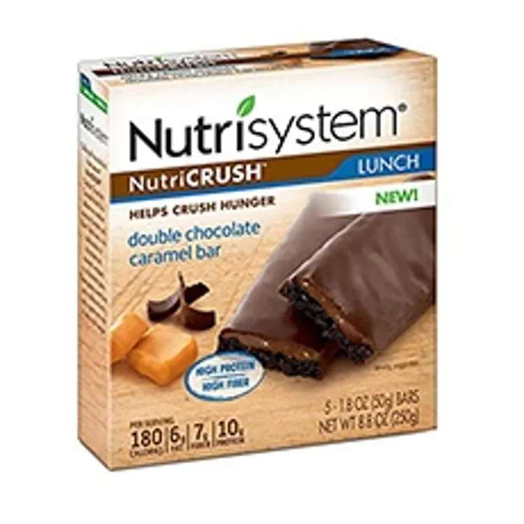 Nutrisystem Double Chocolate Caramel protein bar