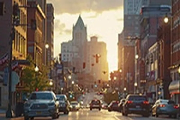 vehicles rushing on a road in the city