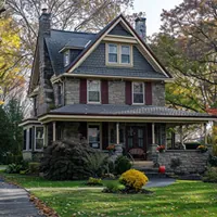 two-story cobblestone home in pennsylvania