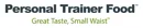 Personal Trainer Food logo