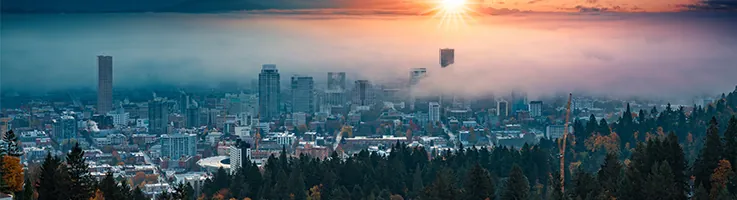 portland skyline