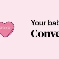 pregnancy marker conversation heart