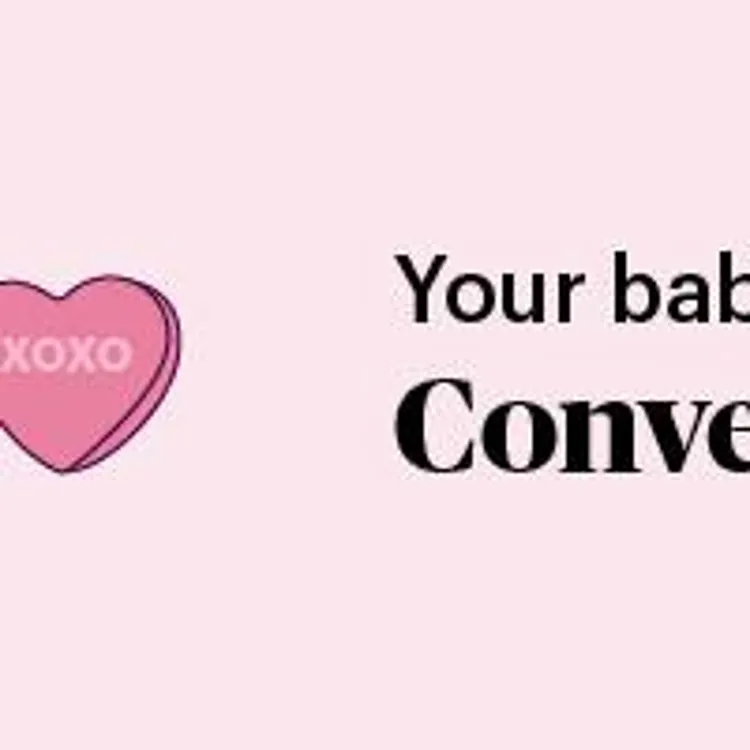 pregnancy marker conversation heart