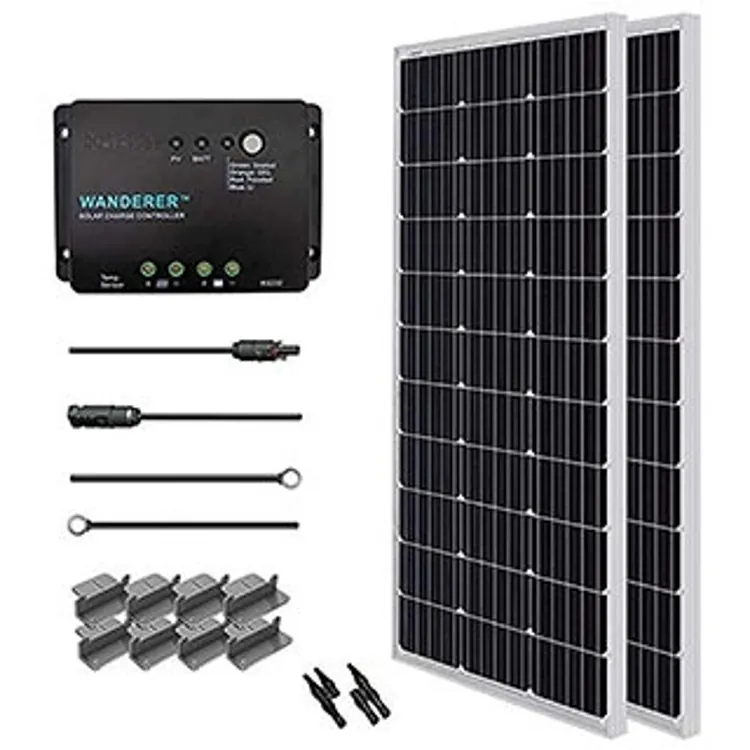 Renogy 200-Watt 12-Volt Monocrystalline Solar Panel Starter Kit
