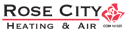 Rose City Heating & Air brand logo