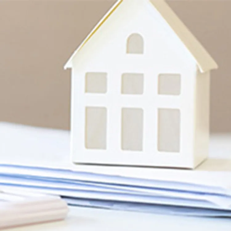 model home on mail invoice