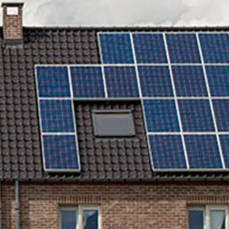 house with solar panels