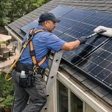 Solar Panel Cleaning image