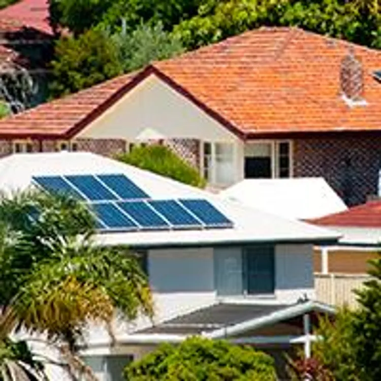 solar panels on houses