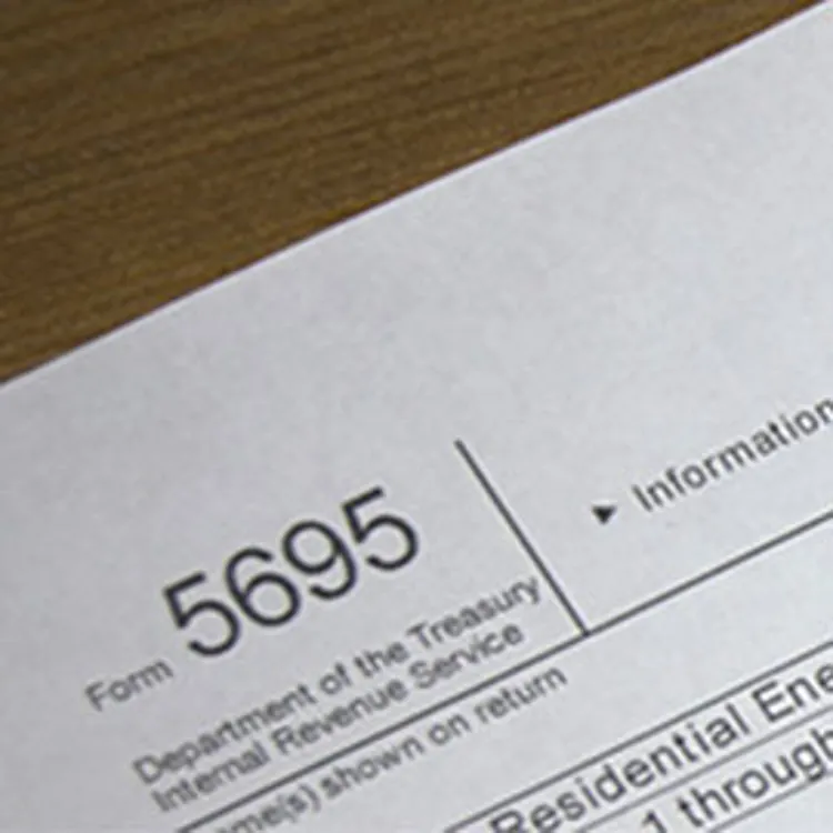 solar tax credit form