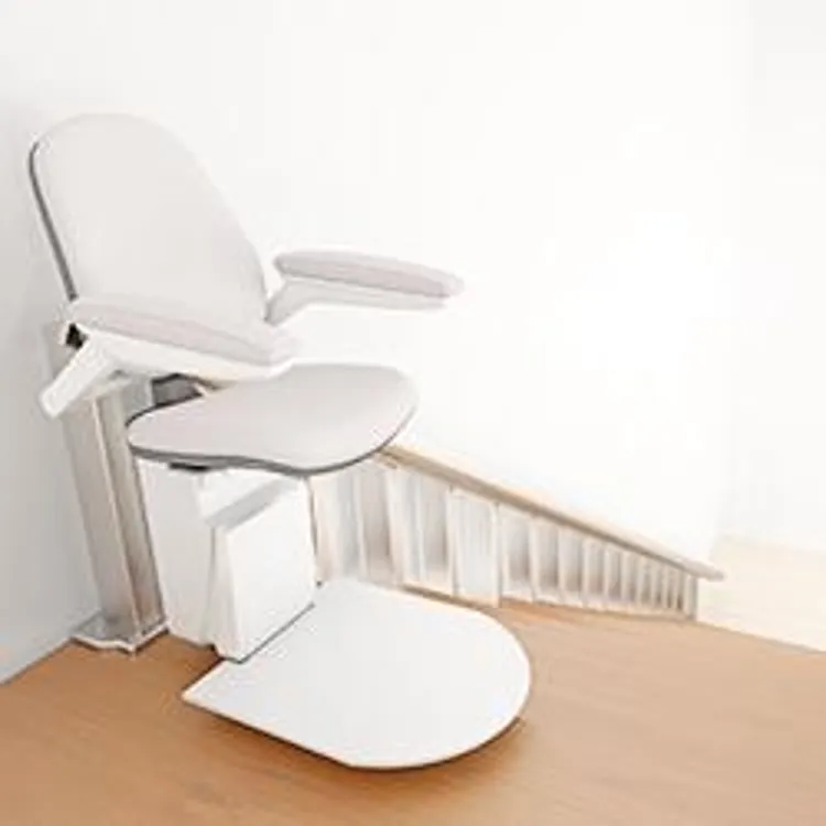 seated straight stair lift