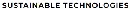Sustainable Technologies logo