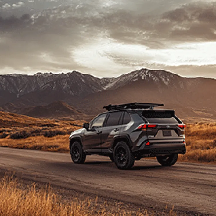 Toyota Rav4 driving in the desert