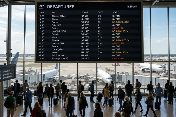 The Best and Worst Airports in the U.S. for Flight Delays and Cancellations