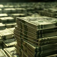 stack of dollar bills