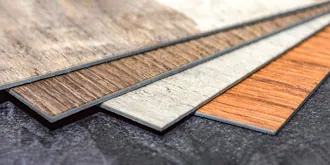 samples of vinyl flooring