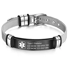 wendy made medical alert bracelet