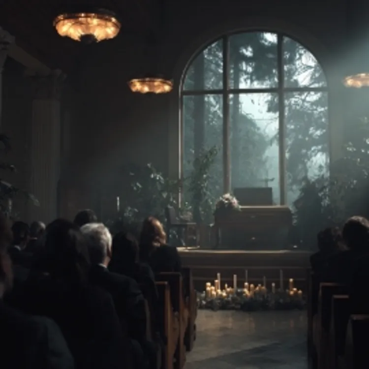 a funeral service