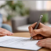 signing a loan agreement