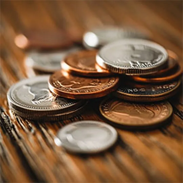 coins of different denominations